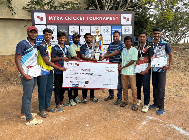 MYRA School of Business Mysore MSB - Cricket Tournament photo 9
